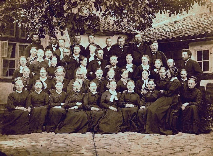 Elevbillede fra Østermarie 1881