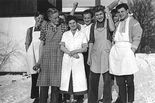 Madlavningsholdet for mænd 1956